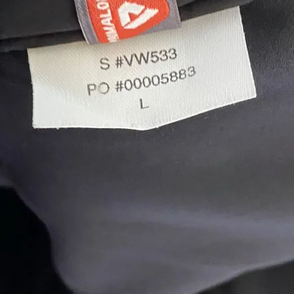 Vuori Canyon Insulated Vest Womens Large Black Full Zip Pocket Mockneck - Picture 7 of 9